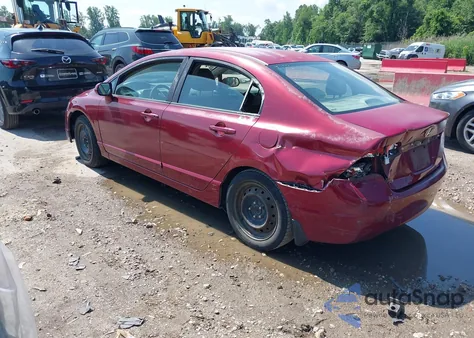 2009 Honda Civic Lx из США, поврежденный, VIN 2HGFA16589H528668